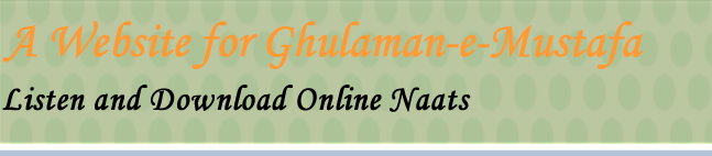 A Website for Ghulaman-e-Mustafa